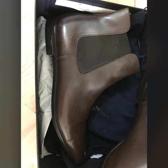 PRADA  man ankle leather boots - Picture 3 of 5